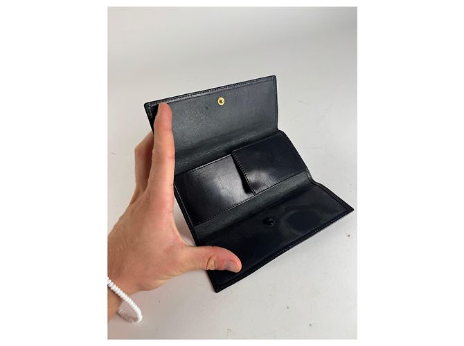 Vintage Loewe Madrid Leather Wallet black - view 4