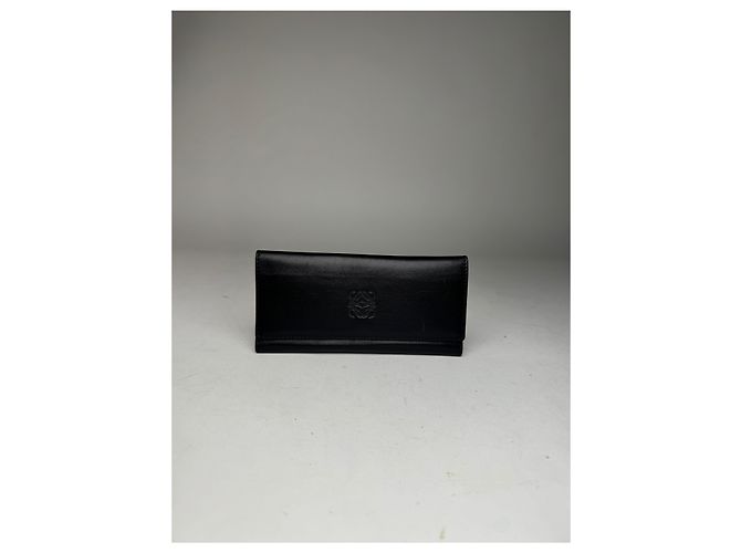 Vintage Loewe Madrid Leather Wallet black - view 7