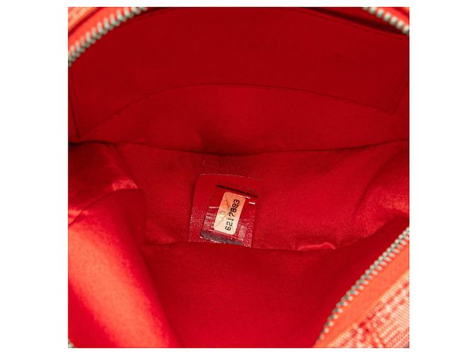 Pochette Coco Mark della nuova linea di viaggio Chanel Rosso - vista 4