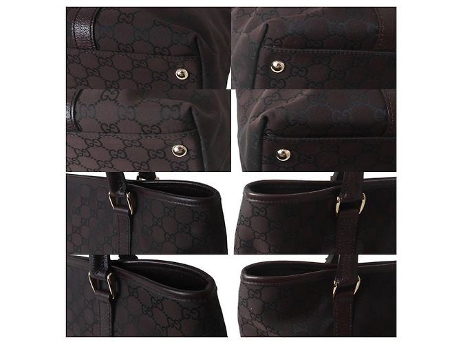 Gucci GG Canvas Tote Bag Braun - Ansicht 6