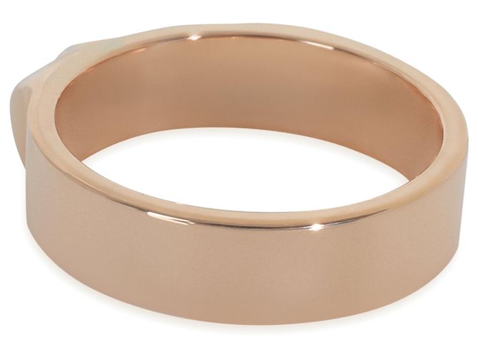 Anello Collier de Chien Piccolo Modello in Oro Rosa Hermès - vista 4