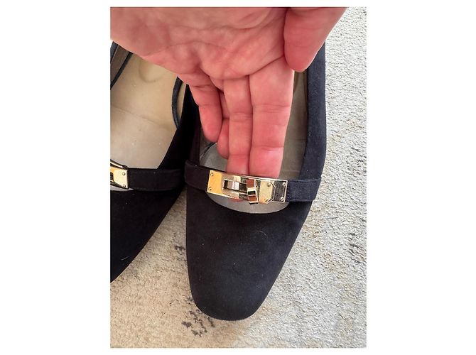 Bailarinas Hermès Negro - vista 3