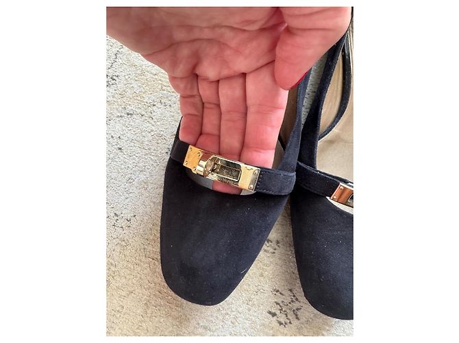 Bailarinas Hermès Negro - vista 4