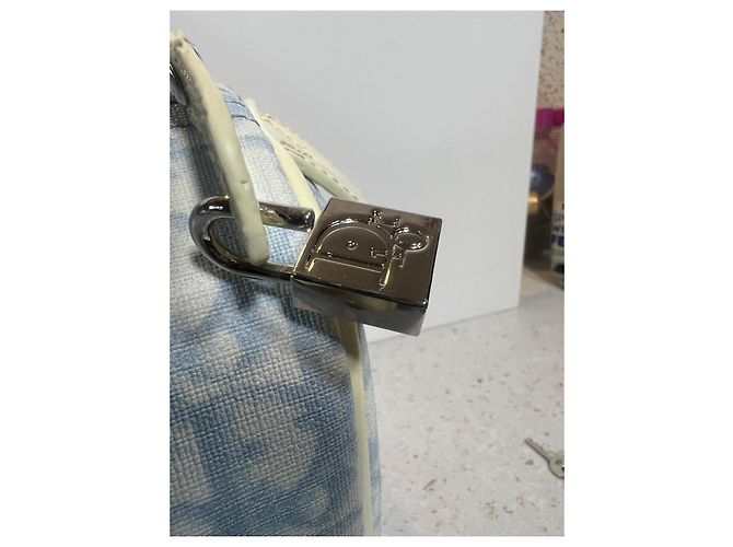 Christian Dior Speedy Mini Borsa Beige Monogramma - vista 2