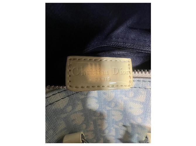 Christian Dior Speedy Mini Borsa Beige Monogramma - vista 5