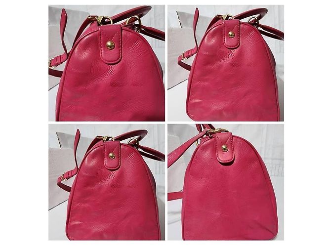 Borsa a tracolla Diorissimo in pelle Christian Dior rosa - vista 11