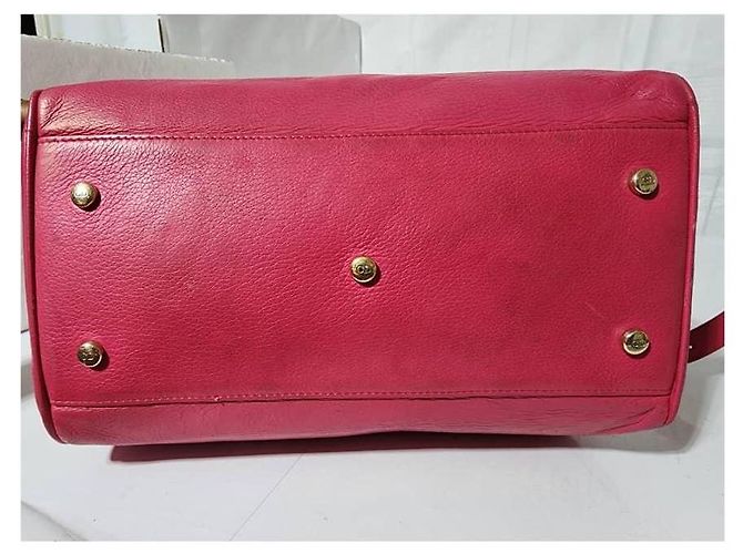 Borsa a tracolla Diorissimo in pelle Christian Dior rosa - vista 4