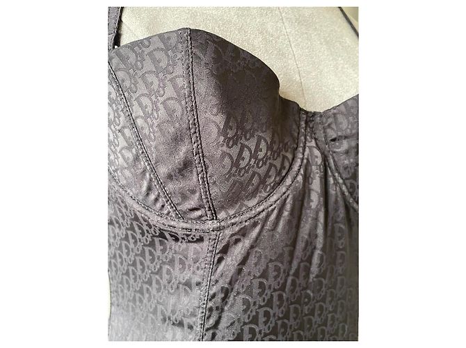Dior Badeanzug Monogramm Oblique Trotter Schwarz - Ansicht 4