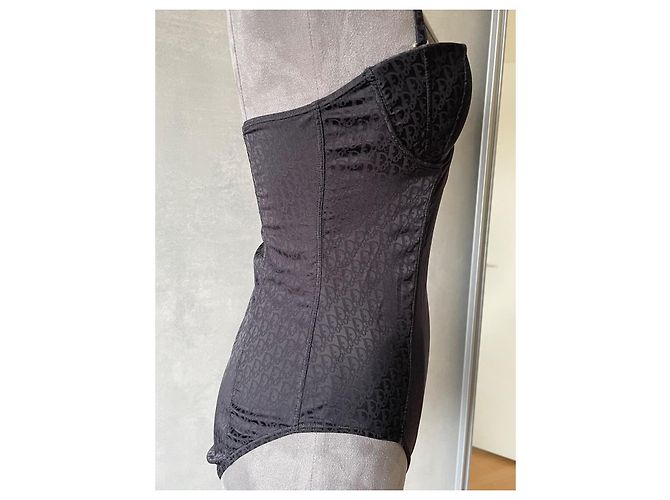 Dior Badeanzug Monogramm Oblique Trotter Schwarz - Ansicht 5