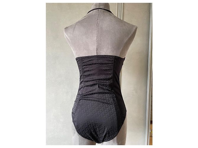 Dior Badeanzug Monogramm Oblique Trotter Schwarz - Ansicht 6