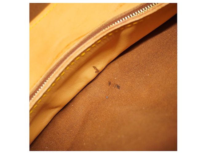 Sac Polochon Boston Monogram Louis Vuitton Marron - vue 13