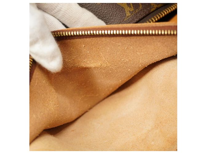 Sac Polochon Boston Monogram Louis Vuitton Marron - vue 15