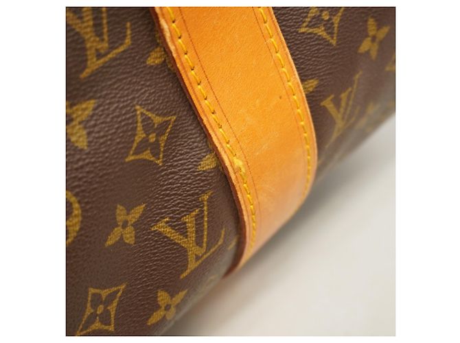 Sac Polochon Boston Monogram Louis Vuitton Marron - vue 18