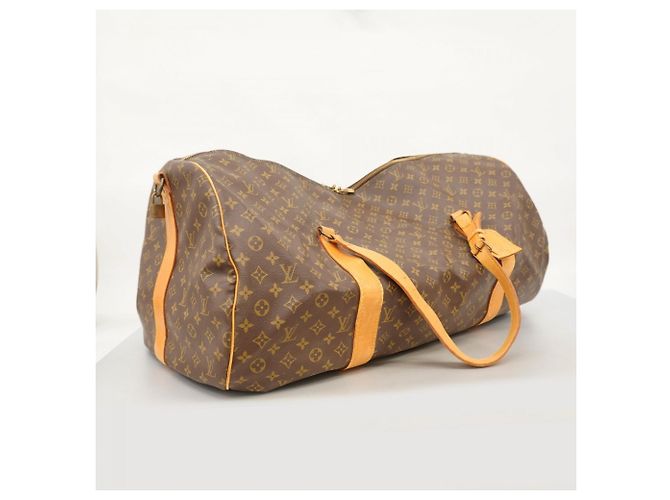 Sac Polochon Boston Monogram Louis Vuitton Marron - vue 2