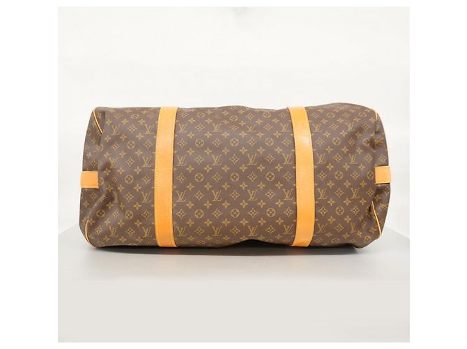 Sac Polochon Boston Monogram Louis Vuitton Marron - vue 3