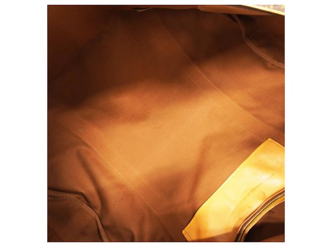 Sac Polochon Boston Monogram Louis Vuitton Marron - vue 4