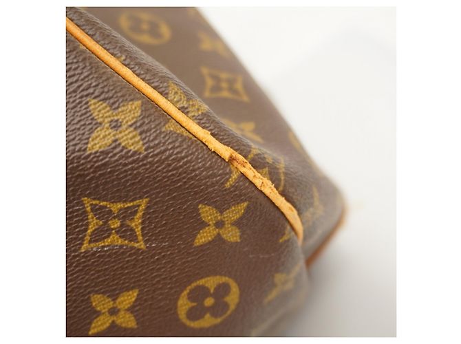 Sac Polochon Boston Monogram Louis Vuitton Marron - vue 6