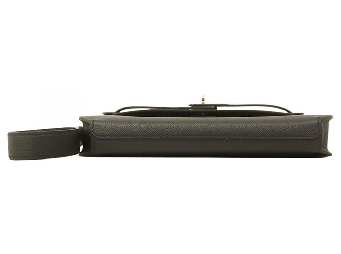 Sac à main Kelly Depeche 25 d'Hermès Noir - vue 3