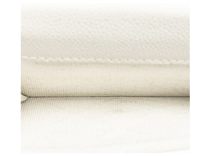 Cartera tri-fold Matelassé Chanel Blanco - vista 6