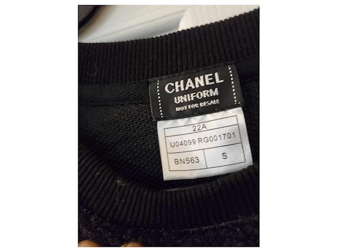 Cambon Chanel Ropa de punto Negro - vista 3