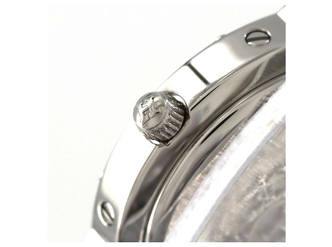 Reloj de cuarzo de acero inoxidable Hermès Clipper CL4.210 - vista 4