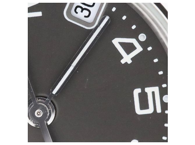 Reloj de cuarzo de acero inoxidable Hermès Clipper CL4.210 - vista 6