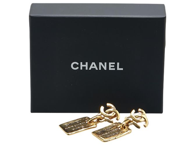 Orecchini Swing Chanel Coco Marchio 31 Rue Cambon Parigi D'oro - vista 8