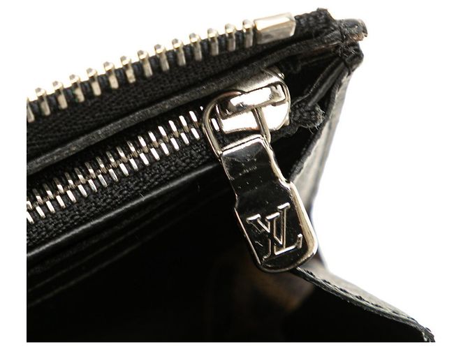 Cartera Zippy Dragonne Monogram Macassar Louis Vuitton Castaño Negro Monograma - vista 12