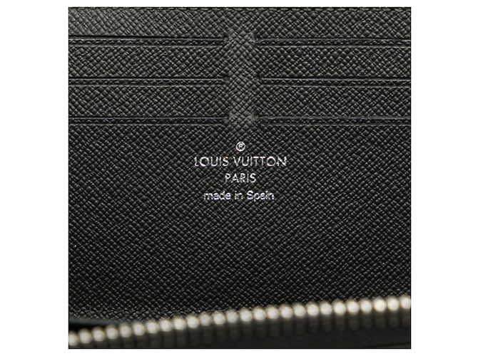 Cartera Zippy Dragonne Monogram Macassar Louis Vuitton Castaño Negro Monograma - vista 13