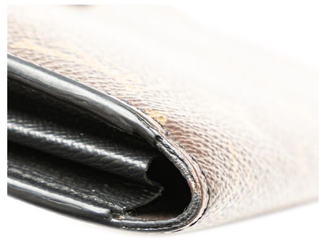 Cartera Zippy Dragonne Monogram Macassar Louis Vuitton Castaño Negro Monograma - vista 4