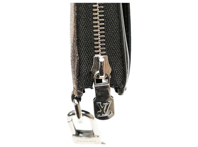 Cartera Zippy Dragonne Monogram Macassar Louis Vuitton Castaño Negro Monograma - vista 9