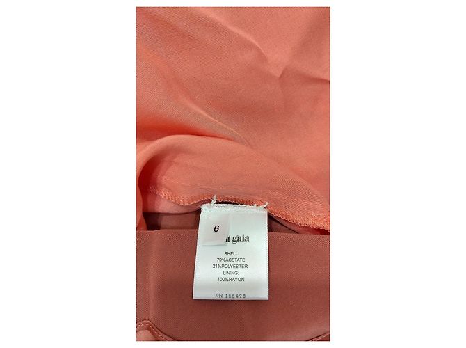 Cult Gaia Milla Mini Satinkleid Rosa Pink - Ansicht 10
