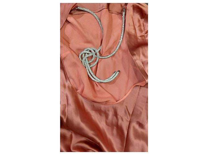 Cult Gaia Milla Mini Satinkleid Rosa Pink - Ansicht 8