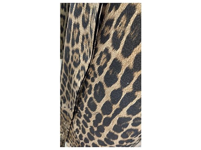 Abrigo Roberto Cavalli Estampado Leopardo Viscosa Estampado de leopardo - vista 11