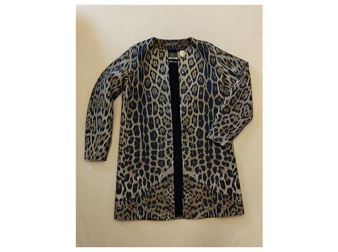 Abrigo Roberto Cavalli Estampado Leopardo Viscosa Estampado de leopardo - vista 15