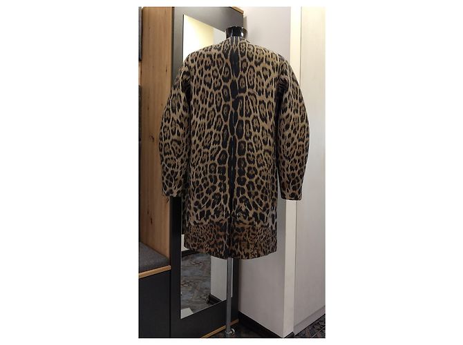 Abrigo Roberto Cavalli Estampado Leopardo Viscosa Estampado de leopardo - vista 3