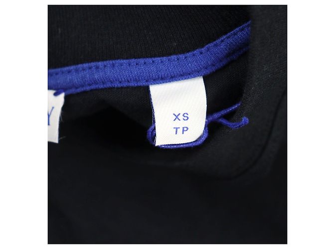T-shirt in cotone con logo Burberry ricamato e patch Cavaliere Equestre Nero - vista 7