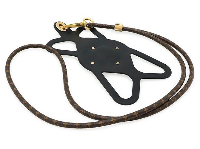 Louis Vuitton Louise Monogram Phone Accessory Black - view 2