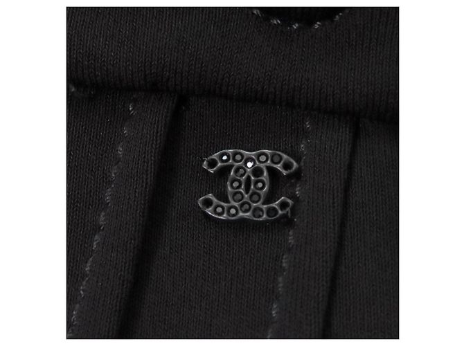 Vestido de seda Little Black Dress de Chanel Negro - vista 6