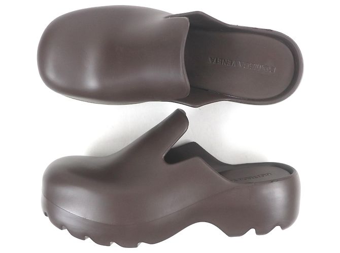 Sandali in pelle FLASH PUMP di Bottega Veneta Marrone - vista 4