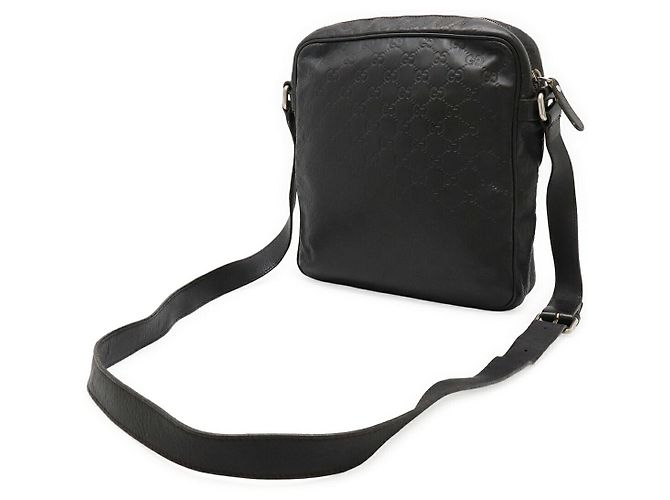 Borsa a spalla in pelle Guccissima di Gucci Nero - vista 2