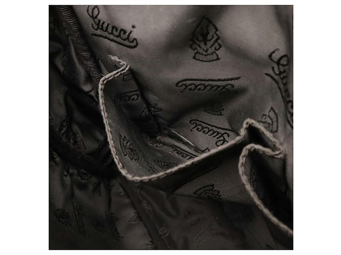 Borsa a spalla in pelle Guccissima di Gucci Nero - vista 7