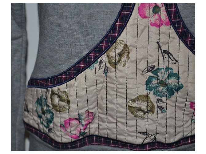 Moletom Red Valentino de algodão cinza - vista 2