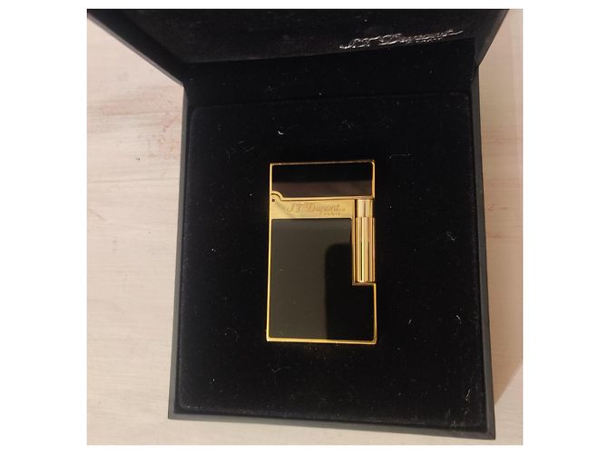 Autre Marque S.T. Dupont ligne 2 double flamme Noir - vue 15