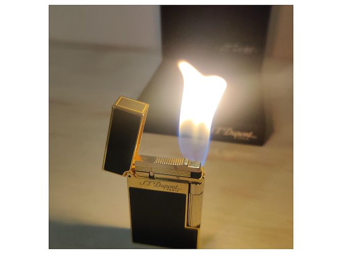 Autre Marque S.T. Dupont ligne 2 double flamme Noir - vue 5