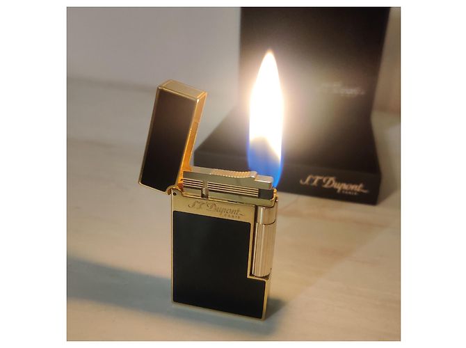 Autre Marque S.T. Dupont ligne 2 double flamme Noir - vue 6