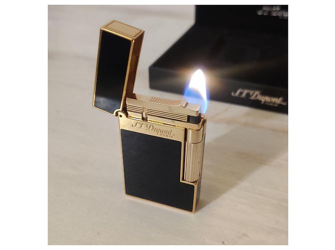 Autre Marque S.T. Dupont ligne 2 double flamme Noir - vue 7