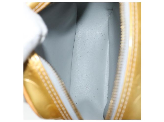 Louis Vuitton Wooster Monogram Vernis Giallo - vista 5