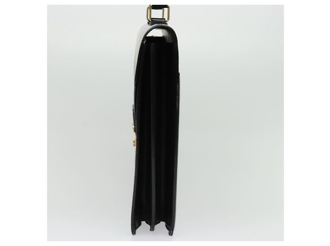 Borsa a mano Serviette Ambassadeur Louis Vuitton in pelle Epi Nero - vista 4