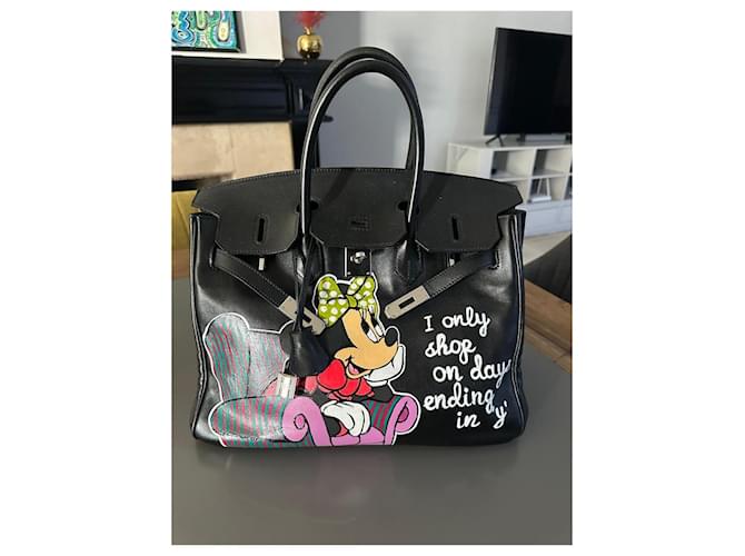 Hermès Birkin 35 Negro - vista 2